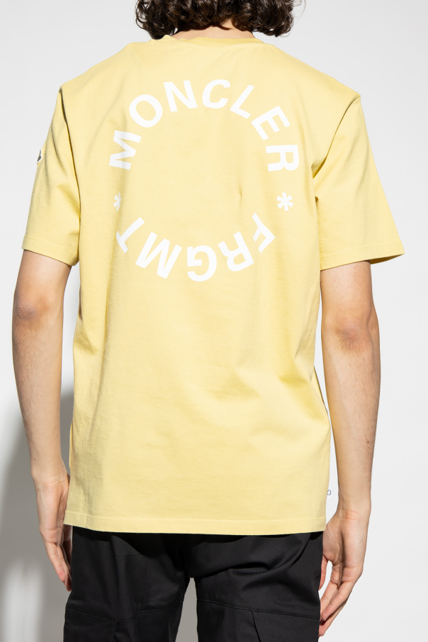 PATRIZIA PEPE T-Shirt 'MAGLIA' bianco arancione sfumato